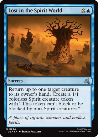 Lost in the Spirit World (TLE-224) - Avatar: The Last Airbender: Eternal-Legal Foil