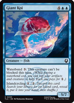 Giant Koi (TLA-053) - Avatar: The Last Airbender Foil