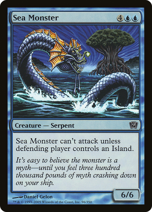 Sea Monster (9ED-) - 9th Edition