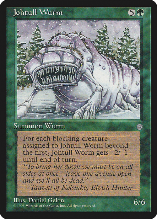 Johtull Wurm (ICE-) - Ice Age