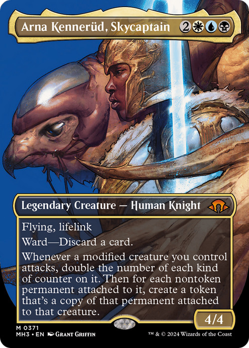 Arna Kennerud, Skycaptain (Borderless) (MH3-371) - Modern Horizons 3