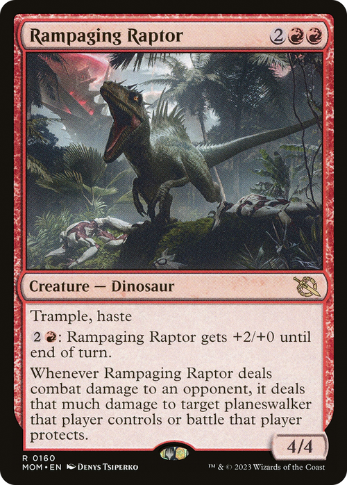 Rampaging Raptor (MOM-160) - March of the Machine