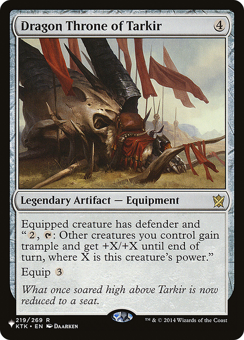 Dragon Throne of Tarkir (LIST-219/269) - The List