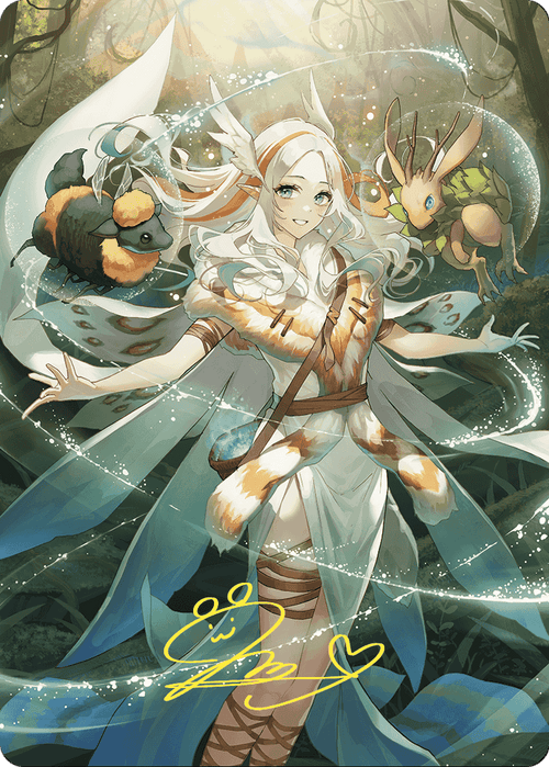 Greater Auramancy // Greater Auramancy (AWOE-076) - Wilds of Eldraine Art Series (Borderless)