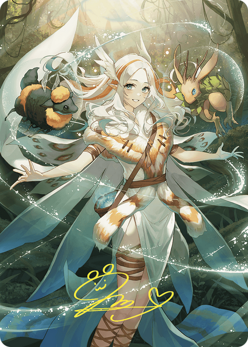 Greater Auramancy // Greater Auramancy (AWOE-076) - Wilds of Eldraine Art Series (Borderless)