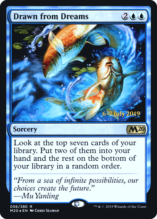 Drawn from Dreams (PRE-56S) - Core Set 2020 Promos Foil