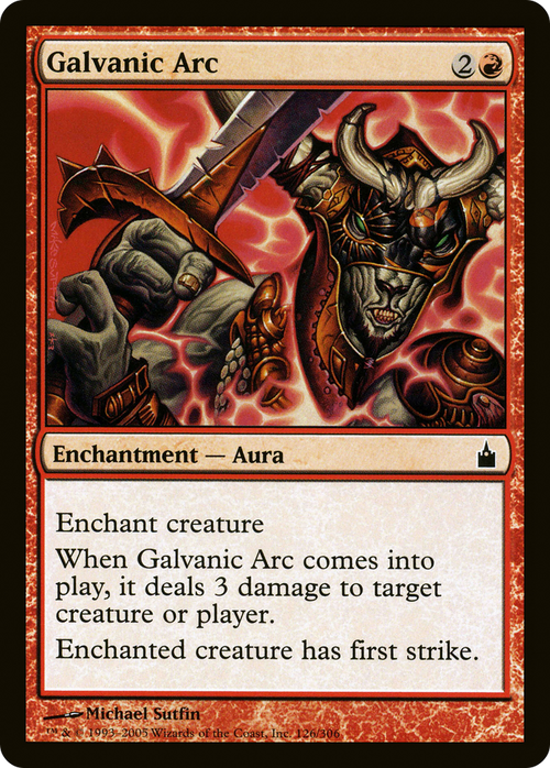 Galvanic Arc (RAV-126) - Ravnica: City of Guilds Foil
