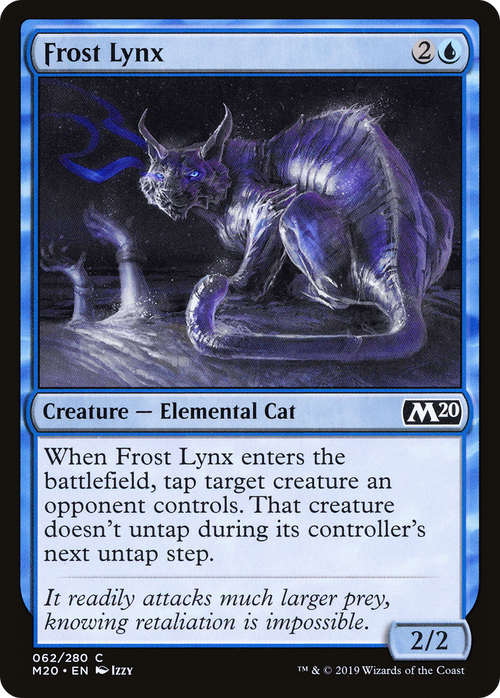 Frost Lynx (M20-062) - Core Set 2020 Foil