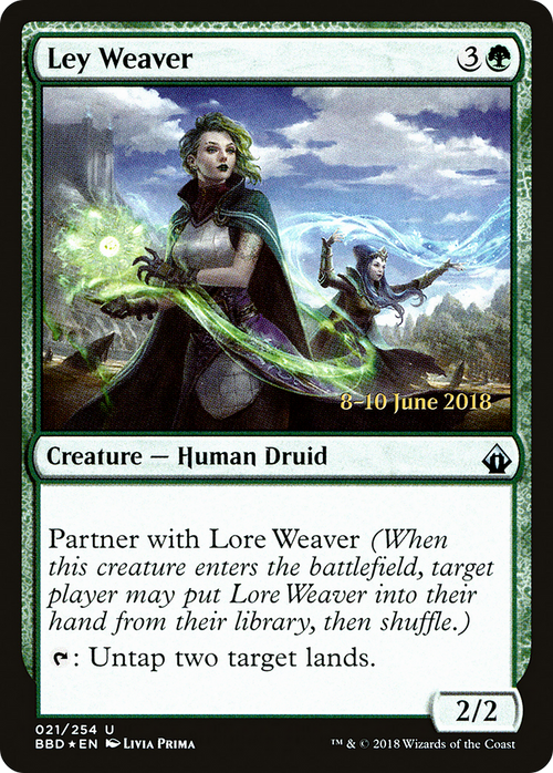 Ley Weaver (LARP-21S) - Battlebond Promos Foil