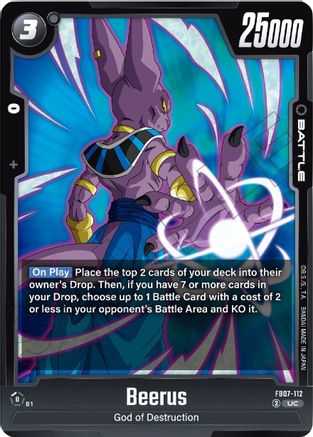 Beerus (FB07-112) - Wish For Shenron
