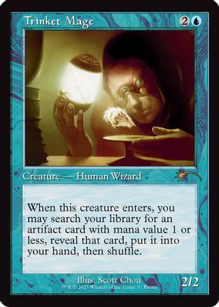 Trinket Mage (Retro Frame) (WPN-001) - WPN & Gateway Promos Foil