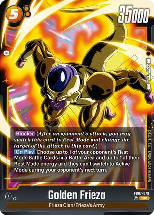 Golden Frieza (FB07-079) - Wish For Shenron Holofoil