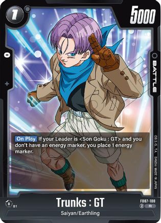 Trunks : GT (FB07-108) - Wish For Shenron Holofoil