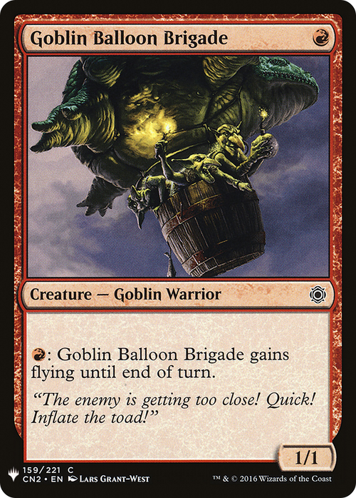 Goblin Balloon Brigade (LIST-CN2-159) - The List