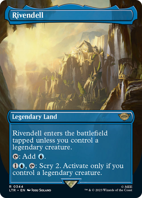 Rivendell (Borderless) (LTR-344) - The Lord of the Rings: Tales of Middle-earth