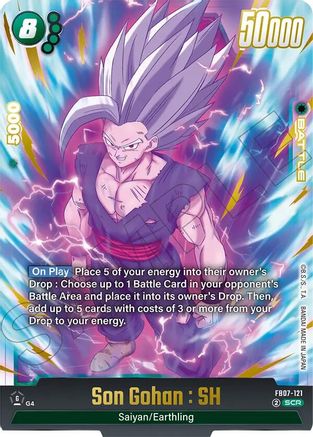 Son Gohan : SH - FB07-121 (FB07-121) - Wish For Shenron Holofoil