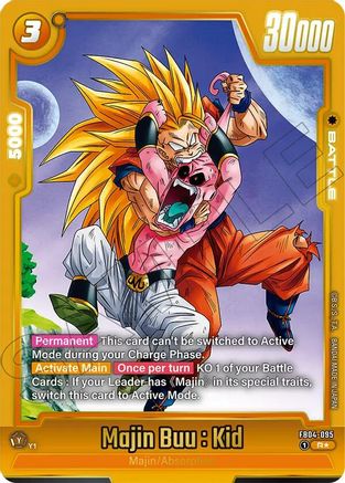 Majin Buu : Kid - FB04-095 (Alternate Art) (FB04-095) - Ultra Limit Alternate Art Reprints Holofoil