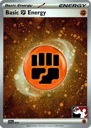 Basic Fighting Energy (Cosmos Holo) 014  - Holofoil Prize Pack Series Cards - Common