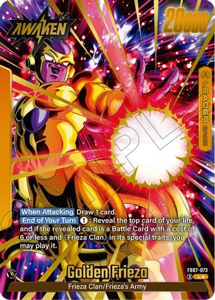 Frieza - FB07-073 (Alternate Art) (FB07-073) - Wish For Shenron Holofoil