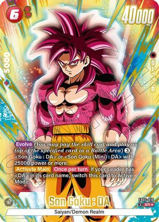 Son Goku : DA - FB07-010 (Alternate Art) (FB07-010) - Wish For Shenron Holofoil