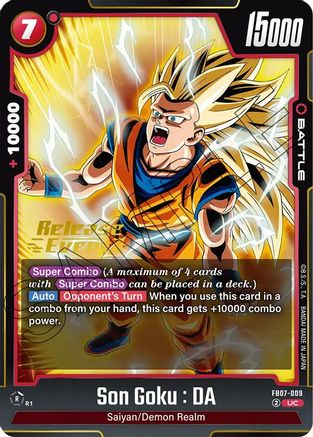 Son Goku : DA - FB07-009 (FB07-009) - Wish For Shenron Release Event Cards