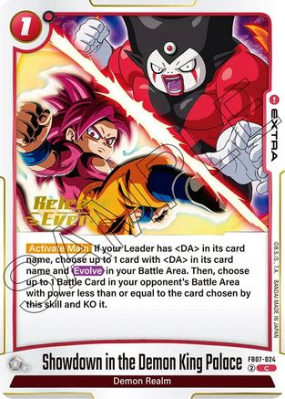 Showdown in the Demon King Palace (FB07-024) - Wish For Shenron Release Event Cards