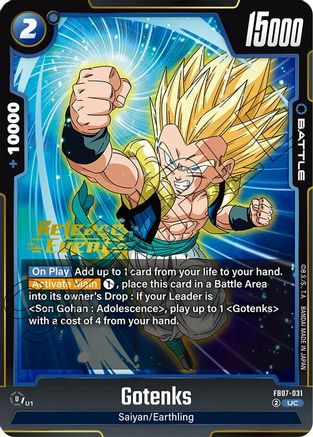 Gotenks (FB07-031) - Wish For Shenron Release Event Cards