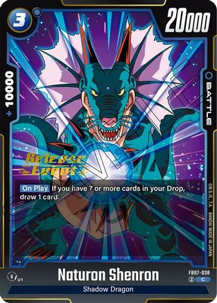Naturon Shenron - FB07-038 (FB07-038) - Wish For Shenron Release Event Cards