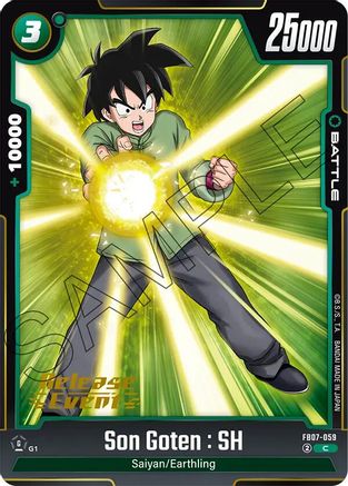 Son Goten : SH (FB07-059) - Wish For Shenron Release Event Cards