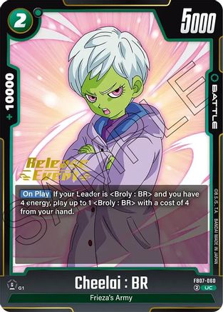Cheelai : BR (FB07-060) - Wish For Shenron Release Event Cards