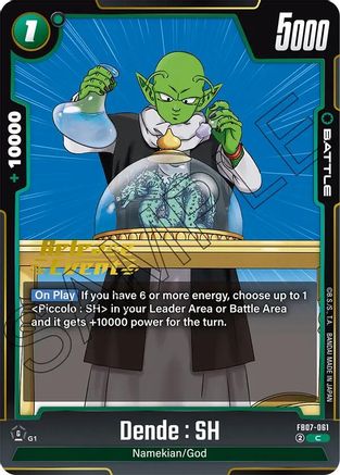 Dende : SH (FB07-061) - Wish For Shenron Release Event Cards