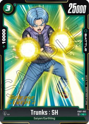 Trunks : SH (FB07-062) - Wish For Shenron Release Event Cards