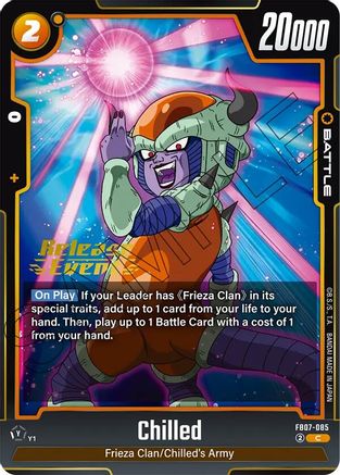 Chilled (FB07-085) - Wish For Shenron Release Event Cards