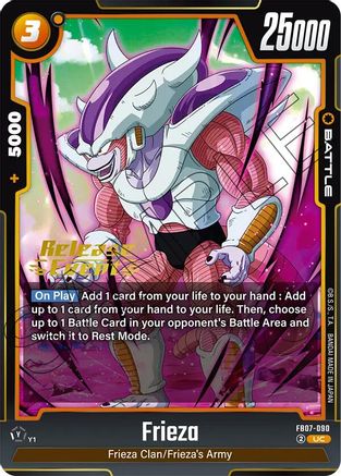 Frieza - FB07-090 (FB07-090) - Wish For Shenron Release Event Cards