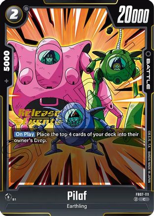 Pilaf (FB07-111) - Wish For Shenron Release Event Cards