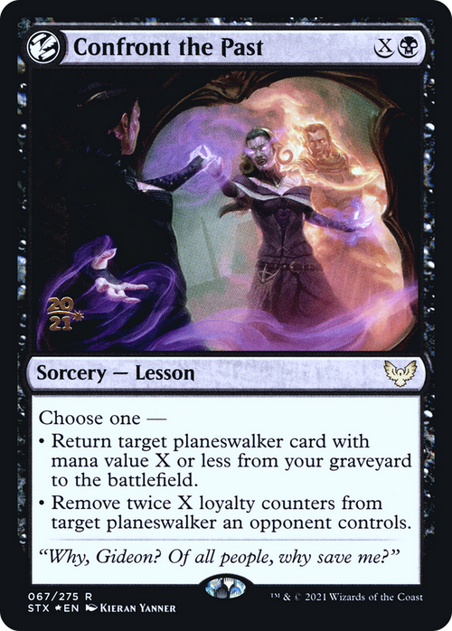 Confront the Past (PRE-67S) - Strixhaven: School of Mages Promos: (lesson) Foil
