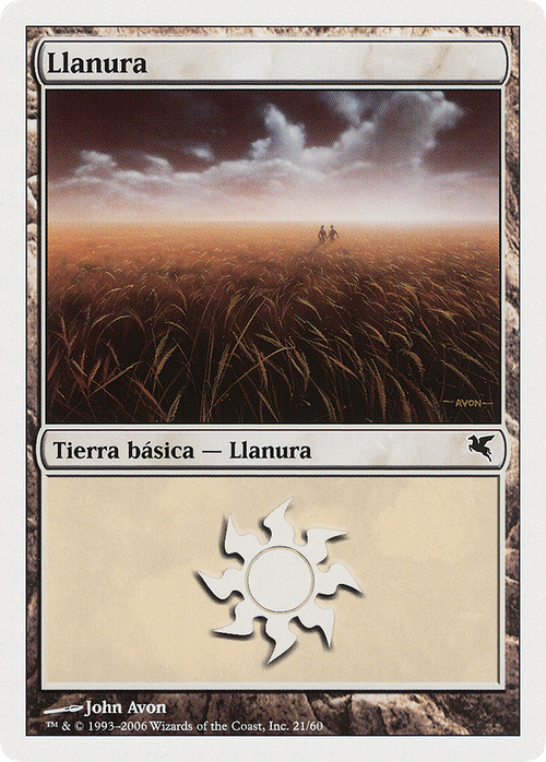 Plains (Spanish) - "Llanura" (G21) (PSAL-G21) - Salvat 2005