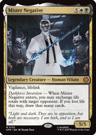 Mister Negative (SPM-135) - Marvel's Spider-Man Foil
