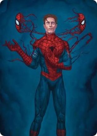 Secret Identity Art Card (AASPM-006) - Art Series: Marvel's Spider-Man