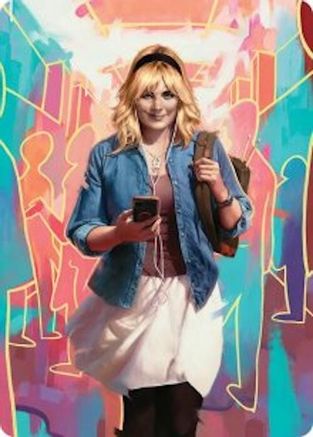 Gwen Stacy Art Card (13/54) (AASPM-013) - Art Series: Marvel's Spider-Man
