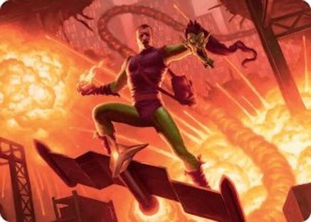 Green Goblin, Revenant Art Card (AASPM-027) - Art Series: Marvel's Spider-Man