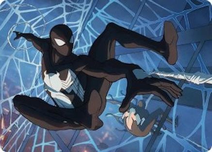 Symbiote Spider-Man Art Card (AASPM-040) - Art Series: Marvel's Spider-Man