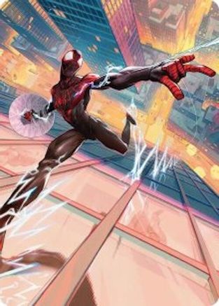 Ultimate Spider-Man Art Card (AASPM-041) - Art Series: Marvel's Spider-Man