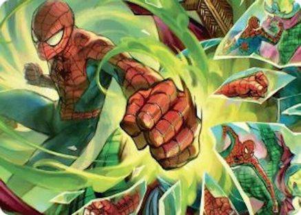 Kapow! Art Card (AASPM-017) - Art Series: Marvel's Spider-Man