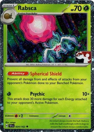 Rabsca (Cosmos Holo) 024/162  - Holofoil Prize Pack Series Cards - Uncommon