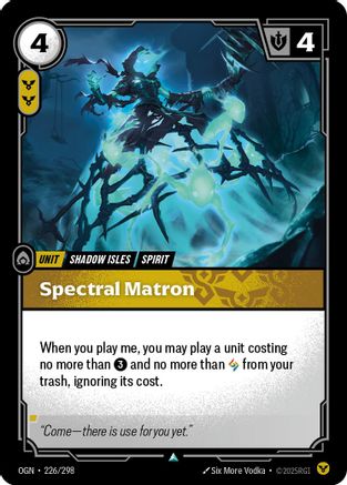Spectral Matron (226/298) - Origins Foil