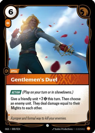 Gentlemen's Duel (008/024) - Origins Proving Grounds