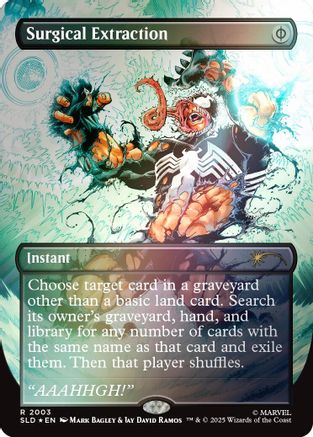 Surgical Extraction (2003) (Rainbow Foil) (SLD-2003) - Secret Lair Drop Series Foil