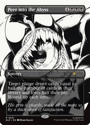 Peer into the Abyss (2021) (SLD-2021) - Secret Lair Drop Series