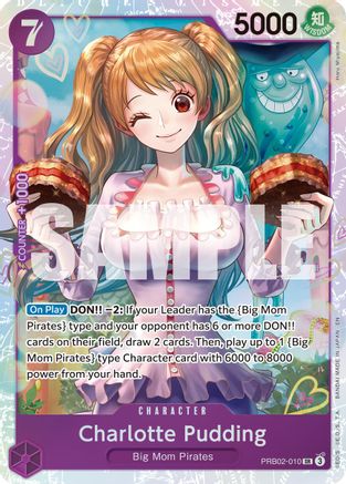 Charlotte Pudding - PRB02-010 (PRB02-010) - Premium Booster -The Best- Vol. 2 Foil